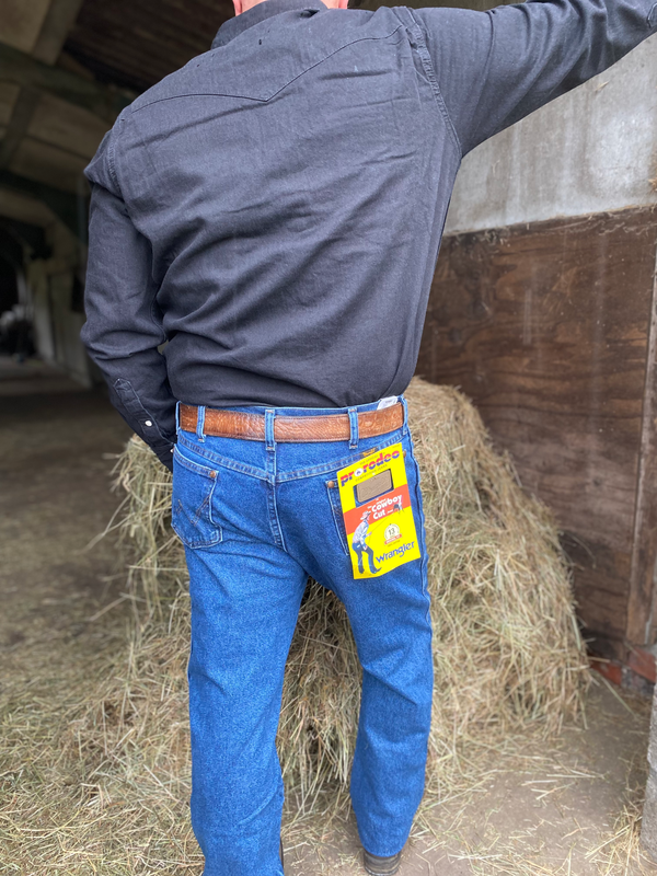 Mannen WRANGLER Stonewashed jeans