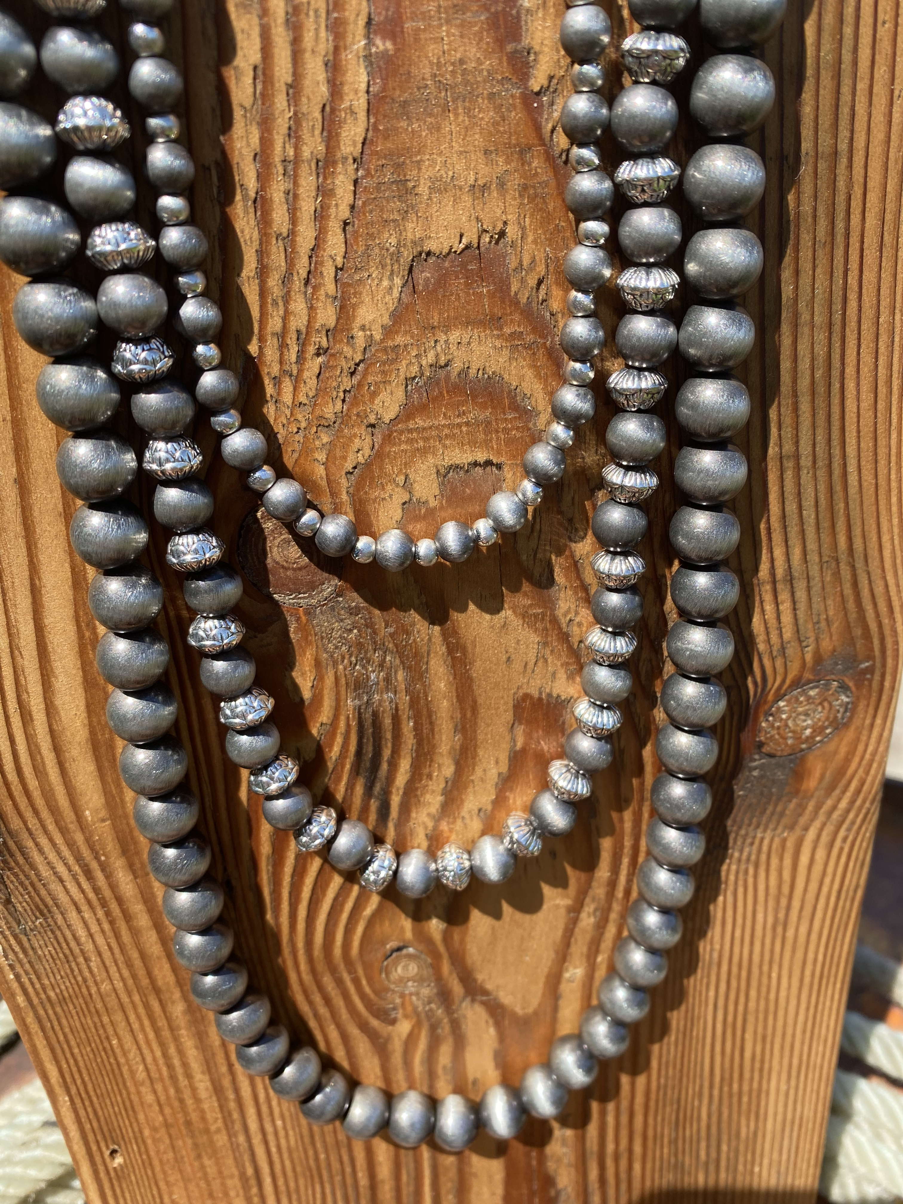 FAUX Navajo bead necklace