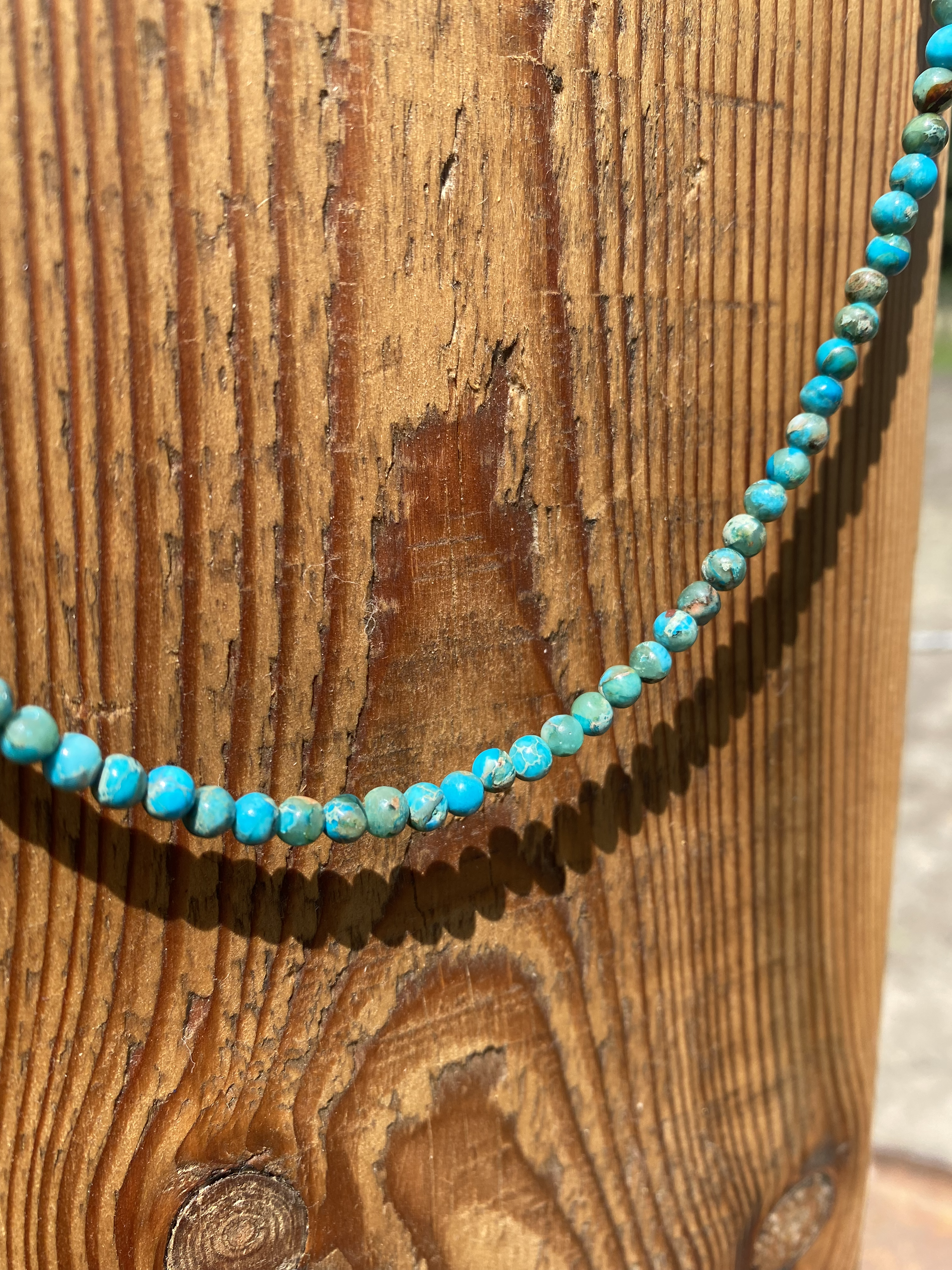 FAUX turquoise necklace