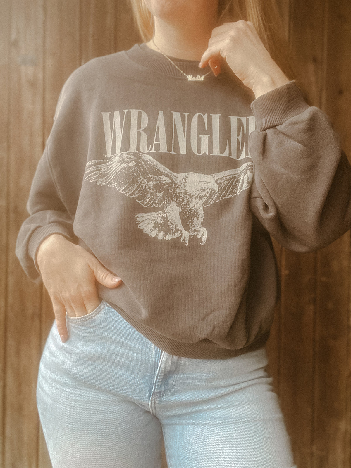 WRANGLER Sweater faded black
