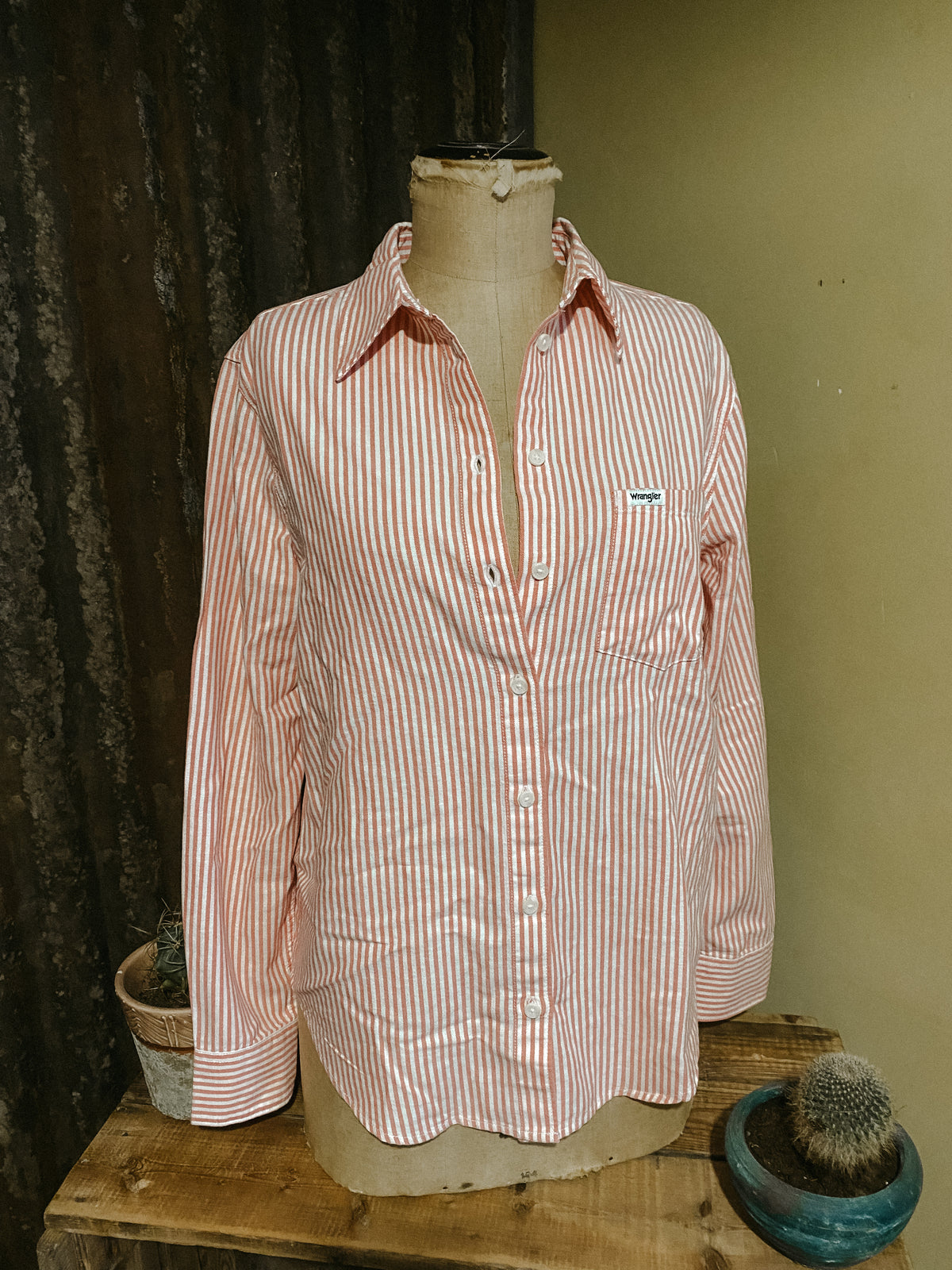 WRANGLER 1 PKT Shirt Honeysuckle