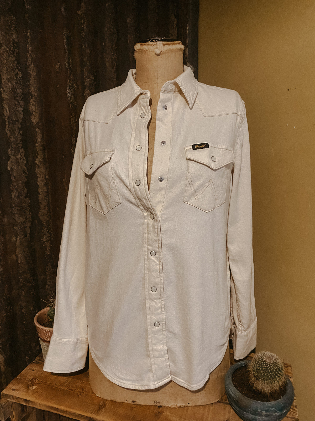 WRANGLER  Heritage Shirt Natural
