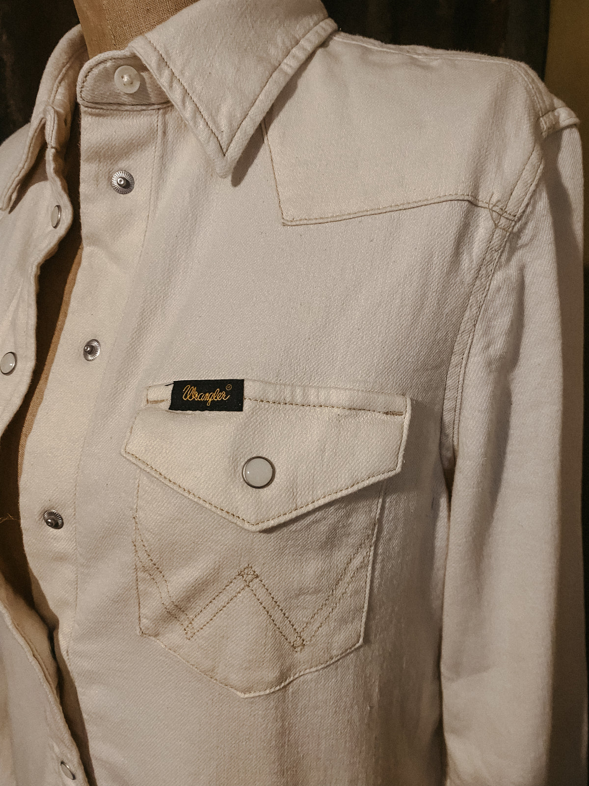 WRANGLER  Heritage Shirt Natural