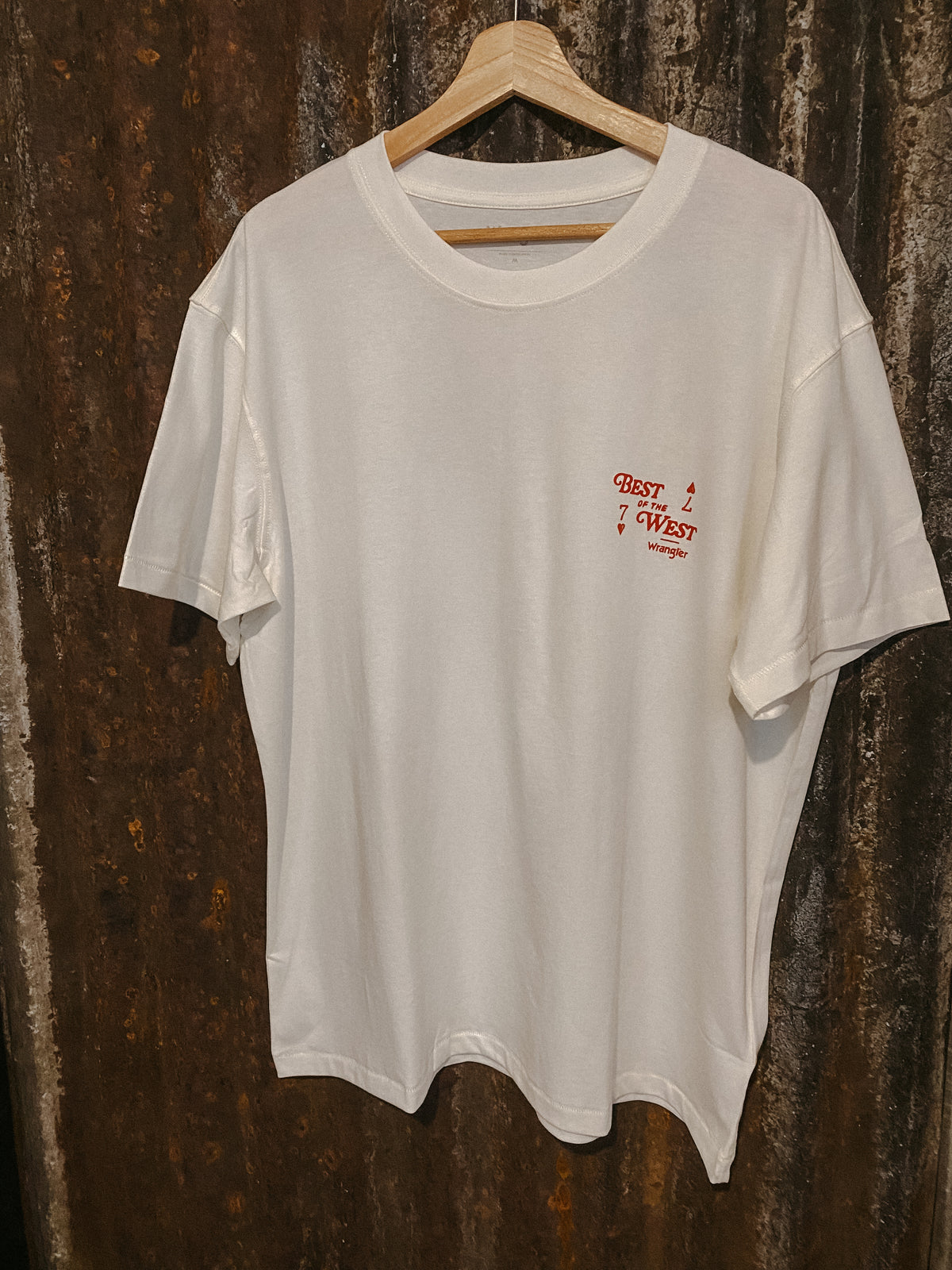 WRANGLER Vintage Tee Worn White