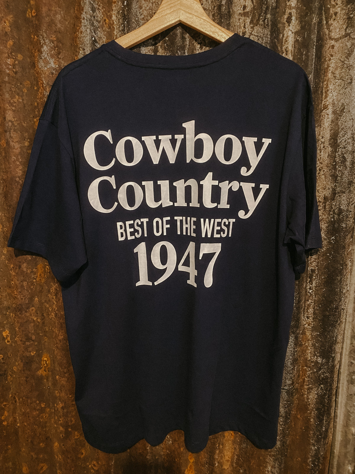 WRANGLER Vintage Tee Navy