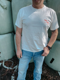 WRANGLER Vintage Tee Worn White
