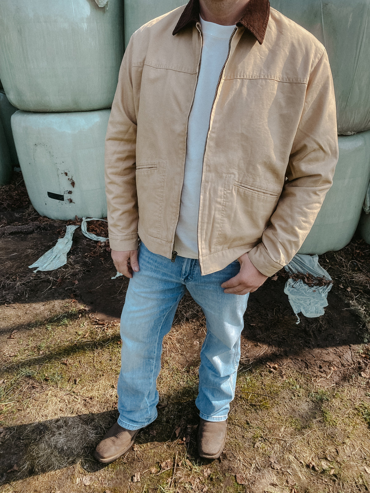 WRANGLER Transitional Jacket Golden Wheat