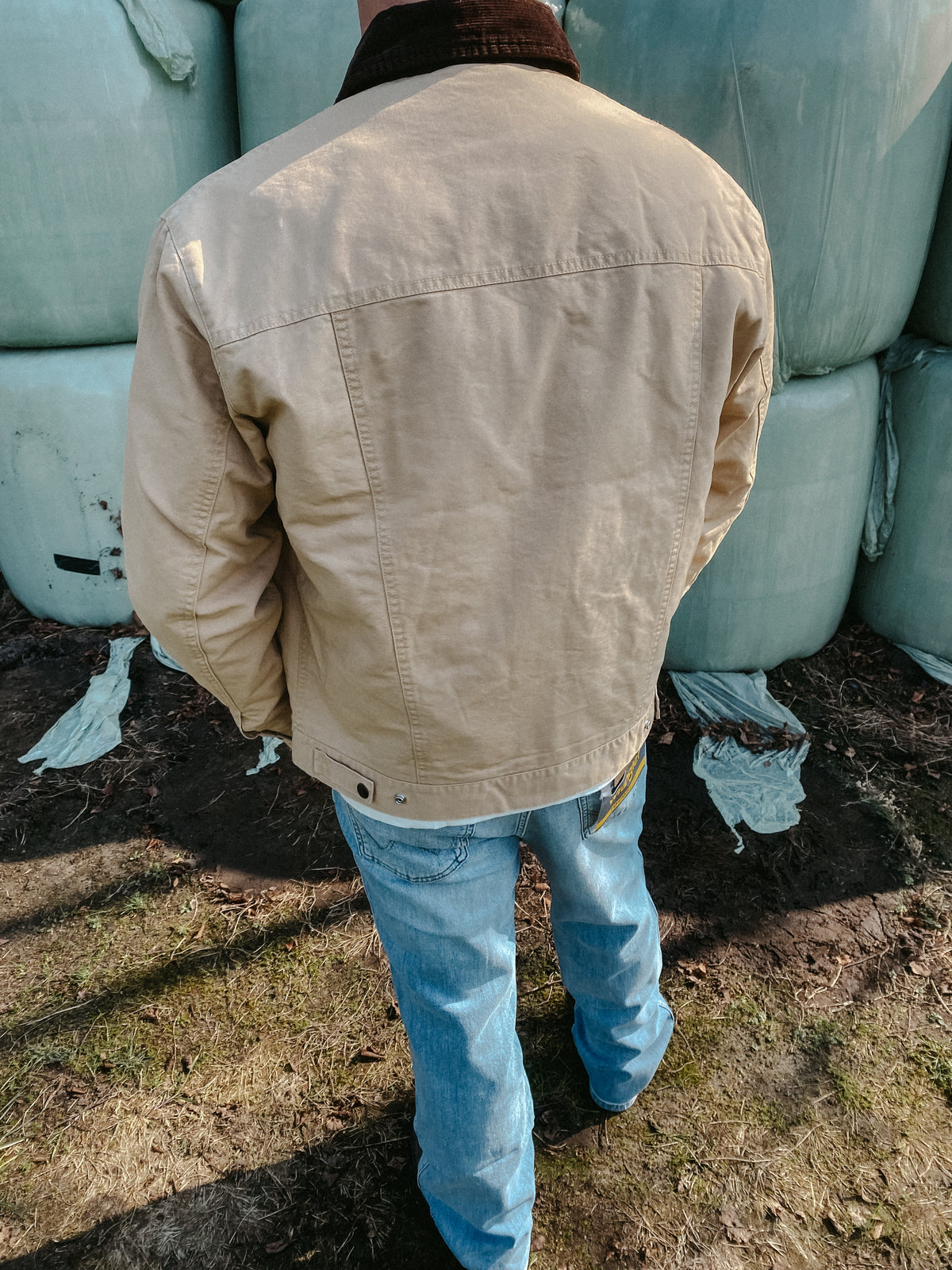 WRANGLER Transitional Jacket Golden Wheat
