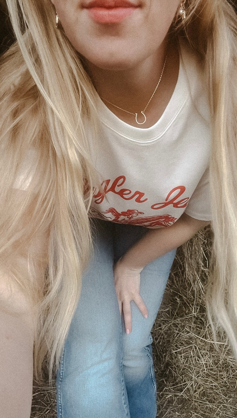 horseshoe ketting goud groot