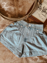 WRANGLER Country Estate Short Pale Denim