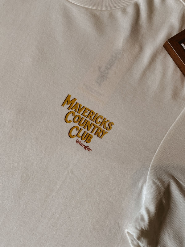 WRANGLER Graphic Tee Worn White