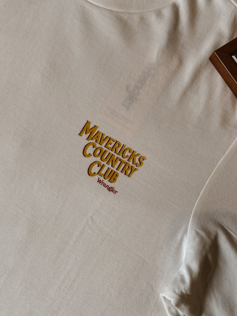 WRANGLER Graphic Tee Worn White