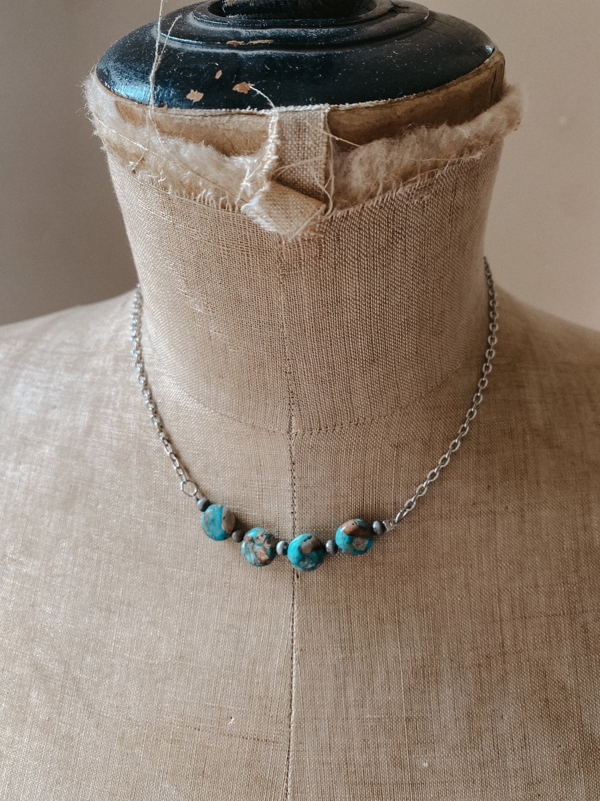 Western natuursteen ketting