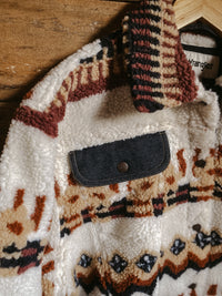 WRANGLER Sherpa trucker jacket