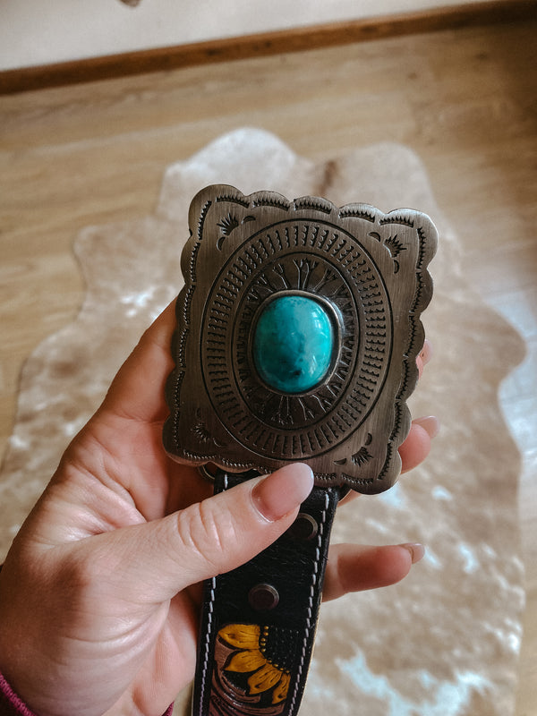 HandTooled Concho Belt