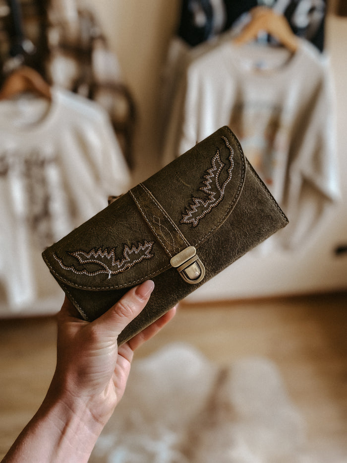 Charcoal Fiesta Wallet
