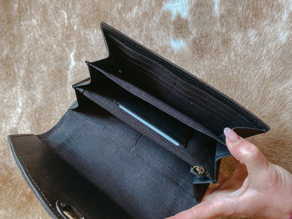 Charcoal Fiesta Wallet