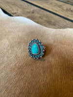 Afbeelding in Gallery-weergave laden, &quot;Turquoise&quot; ring

